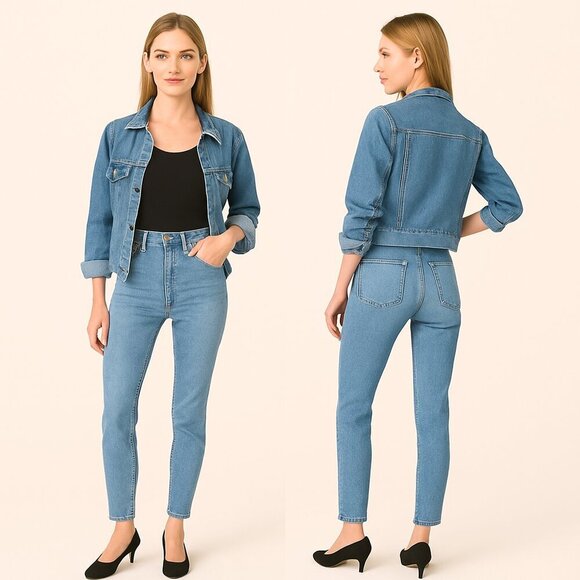 💎 AGOLDE 👖 Women’s Mid-Rise Skinny Ankle Jeans - Size 24 | Premium Denim ✨ - Picture 1 of 15